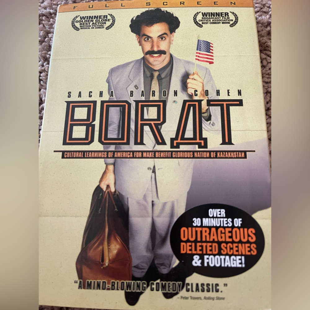 Borat DVD - Comedy Classic with Deleted Scenes